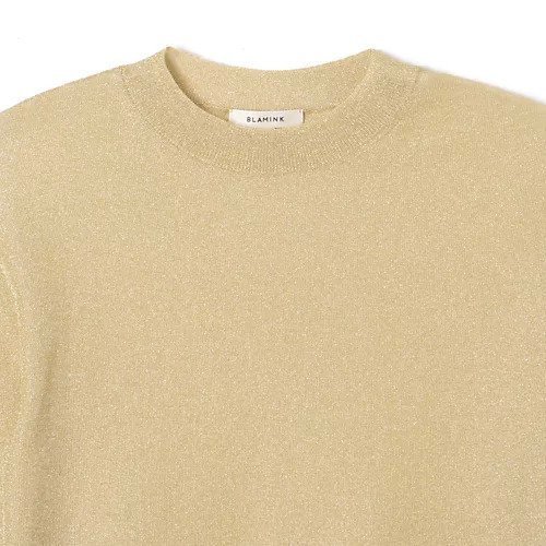 【ブラミンク/BLAMINK】のラメ18Gリブロングスリーブ 人気、トレンドファッション・服の通販 founy(ファニー) 　ファッション　Fashion　レディースファッション　Fashion for Women　2024年　2024　2024春夏・S/S　Spring/Summer 2024 SS24　軽量　Lightweight, Ultra Light　other-3|ID: prp329100004553255 ipo3291000000033511720