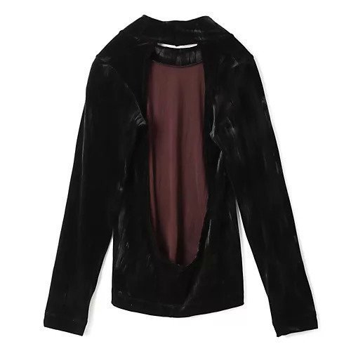 【タナカ/TANAKA】のHIGH NECK SKIN TEE 人気、トレンドファッション・服の通販 founy(ファニー) 　ファッション　Fashion　レディースファッション　WOMEN　2024年　2024　2024-2025秋冬・A/W　Aw/Autumn/Winter/Fw/Fall/2024-2025　コンパクト　Compact　スリーブ　Sleeve　ハイネック　High Neck　ベロア　Velor　ロング　Long　other-2|ID: prp329100004553259 ipo3291000000032349940
