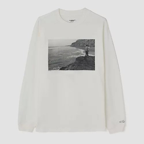 【ジェーンスミス/JANE SMITH】のTIM BARBER L/S T-SHIRT インテリア・キッズ・メンズ・レディースファッション・服の通販 founy(ファニー) 　ファッション　Fashion　レディースファッション　WOMEN　トップス・カットソー　Tops/Tshirt　シャツ/ブラウス　Shirts/Blouses　ロング / Tシャツ　T-Shirts　キャンバス　Canvas　ニューヨーク　New York　リアル　Real　ホワイト(coast)|ID: prp329100004553260 ipo3291000000032349945