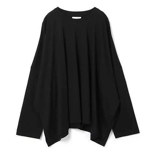 【エスロー/ESLOW】のワイドプルオーバー インテリア・キッズ・メンズ・レディースファッション・服の通販 founy(ファニー) 　ファッション　Fashion　レディースファッション　WOMEN　トップス・カットソー　Tops/Tshirt　プルオーバー　Pullover　ドレープ　Drape　ベーシック　Basic　ワイド　Wide　洗える　Washable　ブラック|ID: prp329100004553262 ipo3291000000032182764