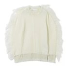 【トーガ/TOGA】のFur tape knit pullover off white|ID: prp329100004553264 ipo3291000000032704256