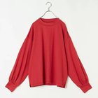 【トゥエルブクローゼット/12closet】の【コラボ】【洗える】ギャザースリーブT レッド|ID: prp329100004553270 ipo3291000000032612252