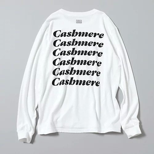 【タンタン/TANGTANG】のSCRIPT/CASHMERE 人気、トレンドファッション・服の通販 founy(ファニー) 　ファッション　Fashion　レディースファッション　WOMEN　カットソー　Cut And Sew　フロント　Front　プリント　Print　洗える　Washable　other-2|ID: prp329100004553271 ipo3291000000032182805