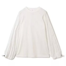 【トーガ プルラ/TOGA PULLA】のCotton taffeta L/S 人気、トレンドファッション・服の通販 founy(ファニー) ファッション Fashion レディースファッション Fashion for Women 2024年 2024 2024春夏・S/S Spring/Summer 2024 SS24 タフタ Taffeta, Structured Fabric 切替 Switching, Contrast Panel |ID:prp329100004553274