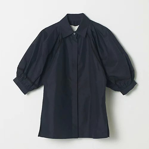 【スリーワン フィリップリム/3.1 Phillip Lim】のLANTERN SLV SHIRT W LATTICE TRIM インテリア・キッズ・メンズ・レディースファッション・服の通販 founy(ファニー) 　ファッション　Fashion　レディースファッション　WOMEN　トップス・カットソー　Tops/Tshirt　シャツ/ブラウス　Shirts/Blouses　MIDNIGHT|ID: prp329100004553279 ipo3291000000032182838