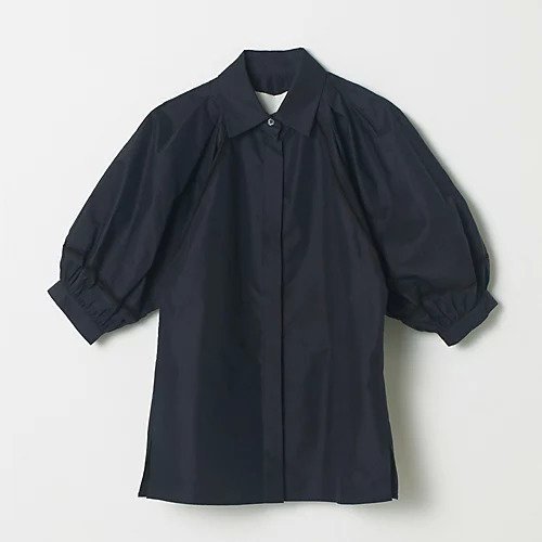 【スリーワン フィリップリム/3.1 Phillip Lim】のLANTERN SLV SHIRT W LATTICE TRIM インテリア・キッズ・メンズ・レディースファッション・服の通販 founy(ファニー) 　ファッション　Fashion　レディースファッション　Fashion for Women　トップス・カットソー　Cut & Sew Tops　シャツ・ブラウス・オフィスカジュアル　Elegant Blouses & Button-Ups　MIDNIGHT|ID: prp329100004553279 ipo3291000000033059708