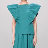 【エムフィル/M Fil】の袖布帛切替ノースリーブプルオーバー 人気、トレンドファッション・服の通販 founy(ファニー) ファッション Fashion レディースファッション Fashion for Women トップス・カットソー Cut & Sew Tops キャミソール&ノースリーブ Camisoles & Sleeveless Tops カジュアルプルオーバー・ニットトップス Pullovers & Knit Tops / Casual Pullovers スリーブ Sleeve, Long Sleeve / Short Sleeve ノースリーブ Sleeveless, No-Sleeve フリル Frill, Ruffle エレガント 上品 Elegant 切替 Switching, Contrast Panel |ID:prp329100004553284