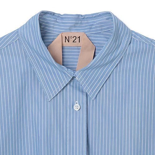 【ヌメロ ヴェントゥーノ/N°21】のシャツ 人気、トレンドファッション・服の通販 founy(ファニー) 　ファッション　Fashion　レディースファッション　Fashion for Women　トップス・カットソー　Cut & Sew Tops　シャツ・ブラウス・オフィスカジュアル　Elegant Blouses & Button-Ups　2022年　2022　2022 春夏 S/S　Spring/Summer 2022 SS22　ストライプ　Stripe, Striped Pattern　ノースリーブ　Sleeveless, No-Sleeve　ビジュー　Bijou, Jewel-like Accent　ポケット　Pocket, Pocket Detail　リボン　Ribbon, Bow　洗える　Machine Washable　other-3|ID: prp329100004553286 ipo3291000000032704294