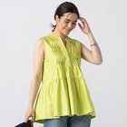 【デボーションツウィンズ/Devotion TWINS】のノースリーブ 人気、トレンドファッション・服の通販 founy(ファニー) ファッション Fashion レディースファッション Fashion for Women トップス・カットソー Cut & Sew Tops キャミソール&ノースリーブ Camisoles & Sleeveless Tops ギャザー Gathered, Ruffled シンプル Simple, Minimal ノースリーブ Sleeveless, No-Sleeve thumbnail ライム|ID: prp329100004553287 ipo3291000000034766626