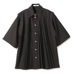 【チノ/CINOH】のSUPIMA C/PE/PU PLEATS SHIRT 人気、トレンドファッション・服の通販 founy(ファニー) ファッション Fashion レディースファッション WOMEN トップス・カットソー Tops/Tshirt シャツ/ブラウス Shirts/Blouses 2024年 2024 2024春夏・S/S Ss,Spring/Summer,2024 スーピマ Supima フロント Front プリーツ Pleats |ID:prp329100004553288