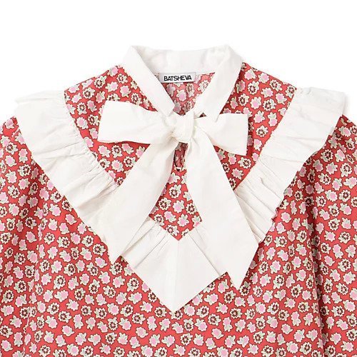 【バットシェバ/BATSHEVA】のCarol Blouse 人気、トレンドファッション・服の通販 founy(ファニー) 　ファッション　Fashion　レディースファッション　WOMEN　2022年　2022　2022 春夏 S/S　Ss,Spring/Summer,2022　セットアップ　Set Up　フリル　Frills　リボン　Ribbon　春　Spring　other-3|ID: prp329100004553292 ipo3291000000032350289