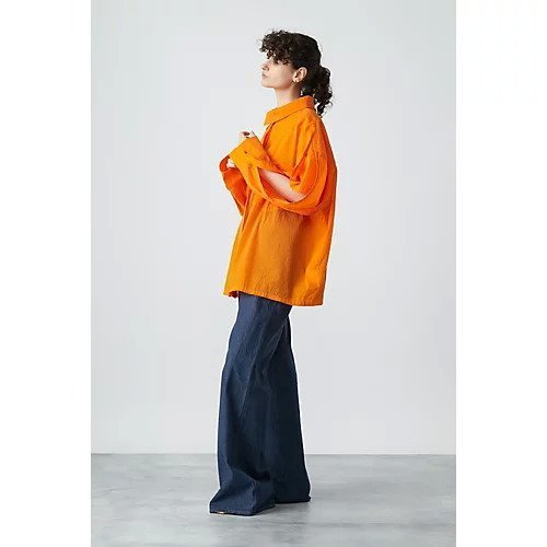 【カラー/kolor】のブラウス 人気、トレンドファッション・服の通販 founy(ファニー) 　ファッション　Fashion　レディースファッション　Fashion for Women　トップス・カットソー　Cut & Sew Tops　シャツ・ブラウス・オフィスカジュアル　Elegant Blouses & Button-Ups　2023年　2023　2023春夏・S/S　Spring/Summer 2023 SS23　スタンド　Stand Collar, Upright Stand　マニッシュ　Mannish, Boyish　ワーク　Workwear, Utility Style　other-3|ID: prp329100004553296 ipo3291000000033511747