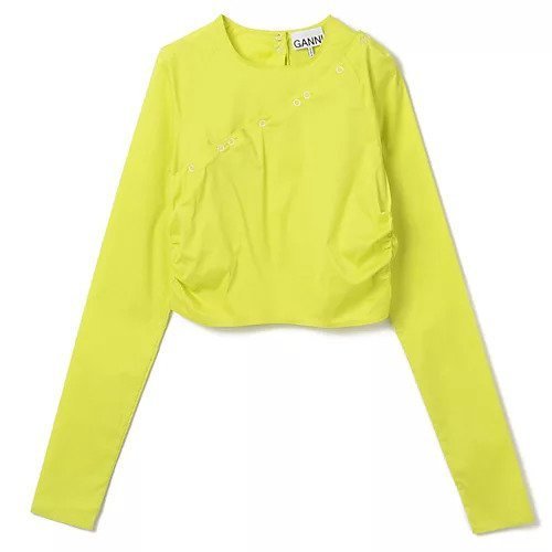 【ガニー/GANNI】のStretch Cotton LS Blouse インテリア・キッズ・メンズ・レディースファッション・服の通販 founy(ファニー) https://founy.com/ ファッション Fashion レディースファッション Fashion for Women 2023年 2023 2023春夏・S/S Spring/Summer 2023 SS23 ストレッチ Stretch, Stretchy Fabric 洗える Machine Washable |ID: prp329100004553298 ipo3291000000033628611