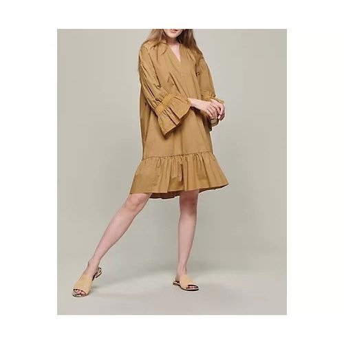 【バイ マレーネ ビルガー/BY MALENE BIRGER】のCLARISA DRESS 人気、トレンドファッション・服の通販 founy(ファニー) 　ファッション　Fashion　レディースファッション　WOMEN　ワンピース　Dress　ドレス　Party Dresses　ギャザー　Gather　スキッパー　Skipper　チュニック　Tunic　フリル　Frills　レース　Race　other-2|ID: prp329100004553299 ipo3291000000032182941