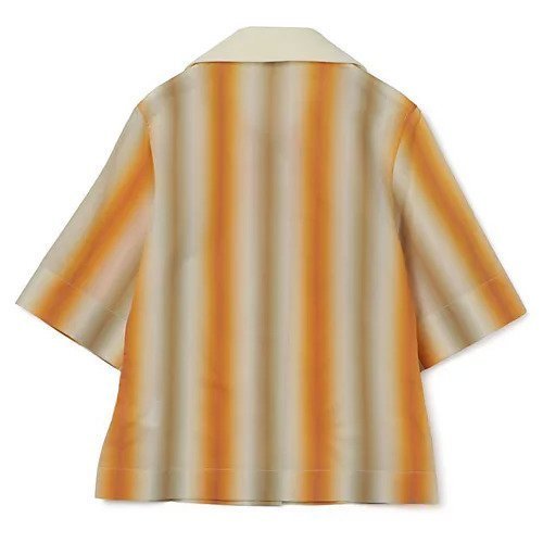 【ウェールズ ボナー/WALES BONNER】のSUNRISE SHORT SLEEVE SHIRT 人気、トレンドファッション・服の通販 founy(ファニー) 　ファッション　Fashion　レディースファッション　WOMEN　トップス・カットソー　Tops/Tshirt　シャツ/ブラウス　Shirts/Blouses　2022年　2022　2022 春夏 S/S　Ss,Spring/Summer,2022　グラデーション　Gradation　シルク　Silk　ストライプ　Stripe　ポケット　Pocket　other-2|ID: prp329100004553300 ipo3291000000032350151