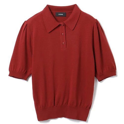 【シンメ/SINME】のポロニット インテリア・キッズ・メンズ・レディースファッション・服の通販 founy(ファニー) https://founy.com/ ファッション Fashion レディースファッション Ladies' Fashion Online トップス・カットソー Tops/Tshirt ニット Knit Tops エレガント 上品 Elegant クラシカル Classical シンプル Simple スリーブ Sleeve ドレープ Drape ハーフ Half フラット Flat ポロシャツ Polo Shirt リュクス Luxe 洗える Washable |ID: prp329100004553301 ipo3291000000032630610
