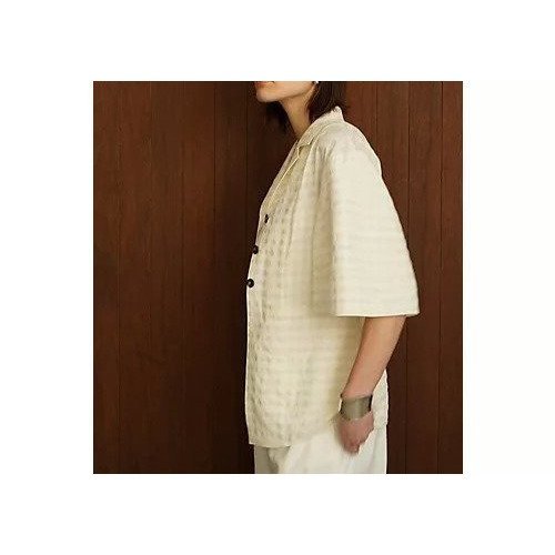 【クラネ/CLANE】のGINGHAM CHECK DOME SLEEVE SHIRT 人気、トレンドファッション・服の通販 founy(ファニー) 　ファッション　Fashion　レディースファッション　WOMEN　トップス・カットソー　Tops/Tshirt　シャツ/ブラウス　Shirts/Blouses　2023年　2023　2023春夏・S/S　Ss,Spring/Summer,2023　ギンガム　Gingham　チェック　Check　ポケット　Pocket　other-3|ID: prp329100004553302 ipo3291000000032350170