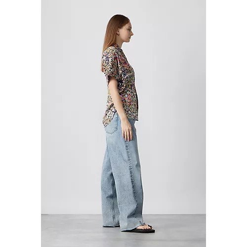 【タナカ/TANAKA】のSOUTHERN FRENCH SHIRT 人気、トレンドファッション・服の通販 founy(ファニー) 　ファッション　Fashion　レディースファッション　WOMEN　トップス・カットソー　Tops/Tshirt　シャツ/ブラウス　Shirts/Blouses　2024年　2024　2024春夏・S/S　Ss,Spring/Summer,2024　カモフラージュ　Camouflage　シルク　Silk　フィット　Fit　フラワー　Flower　プリント　Print　リラックス　Relax　other-3|ID: prp329100004553305 ipo3291000000032350196