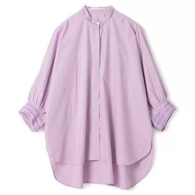 【ヌキテパ/NE QUITTEZ PAS】 FINE POPLIN SLLEVE EMB SHIRTS人気、トレンドファッション・服の通販 founy(ファニー) ファッション Fashion レディースファッション WOMEN トップス・カットソー Tops/Tshirt シャツ/ブラウス Shirts/Blouses バランス Balance フロント Front モダン Modern 洗える Washable |ID:prp329100004553307