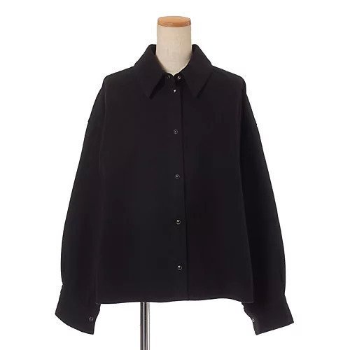 【村山佳世子/Kayoko Murayama】のドロップシャツ インテリア・キッズ・メンズ・レディースファッション・服の通販 founy(ファニー) 　ファッション　Fashion　レディースファッション　WOMEN　トップス・カットソー　Tops/Tshirt　シャツ/ブラウス　Shirts/Blouses　ショルダー　Shoulder　スラックス　Slacks　セットアップ　Set Up　ドロップ　Drop　ワイド　Wide　別注　Special Order　定番　Standard　ブラック|ID: prp329100004553309 ipo3291000000032350309