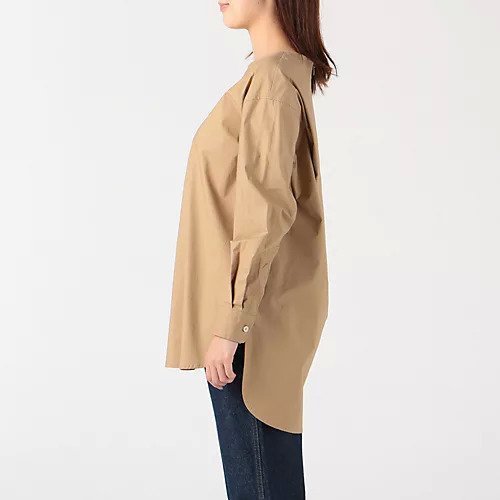 【トゥエルブクローゼット/12closet】のスリット入りロングブラウス 人気、トレンドファッション・服の通販 founy(ファニー) 　ファッションモデル・俳優・女優　Models　女性　Women　福田麻琴　Fukuda Makoto　ファッション　Fashion　レディースファッション　WOMEN　トップス・カットソー　Tops/Tshirt　シャツ/ブラウス　Shirts/Blouses　11月号　November Issue　カフス　Cuffs　スリット　Slit　バランス　Balance　ロング　Long　人気　Popularity　洗える　Washable　other-3|ID: prp329100004553311 ipo3291000000032182992