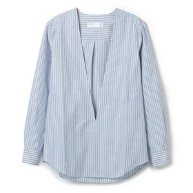 【トーガ/TOGA】のDeep v-neck shirt 人気、トレンドファッション・服の通販 founy(ファニー) ファッション Fashion レディースファッション WOMEN トップス・カットソー Tops/Tshirt シャツ/ブラウス Shirts/Blouses Vネック V-Neck 2023年 2023 2023春夏・S/S Ss,Spring/Summer,2023 洗える Washable |ID:prp329100004553317