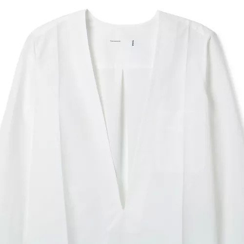 【トーガ/TOGA】のDeep v-neck shirt 人気、トレンドファッション・服の通販 founy(ファニー) 　ファッション　Fashion　レディースファッション　WOMEN　トップス・カットソー　Tops/Tshirt　シャツ/ブラウス　Shirts/Blouses　Vネック　V-Neck　2023年　2023　2023春夏・S/S　Ss,Spring/Summer,2023　洗える　Washable　other-3|ID: prp329100004553317 ipo3291000000032350518