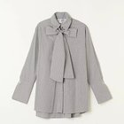 【エヴァマン/EVA MANN】の【HPS別注】ボウタイ付きギンガムチェックブラウス 【別注】ギンガムチェック|ID: prp329100004553322 ipo3291000000032350334