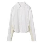 【エムティーモデリスト/mtmodelist】のスリムショートシャツ 人気、トレンドファッション・服の通販 founy(ファニー) ファッション Fashion レディースファッション WOMEN トップス・カットソー Tops/Tshirt シャツ/ブラウス Shirts/Blouses 2024年 2024 2024春夏・S/S Ss,Spring/Summer,2024 スリム Slim 切替 Switching thumbnail White|ID: prp329100004553328 ipo3291000000032183061
