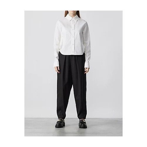 【エムティーモデリスト/mtmodelist】のスリムショートシャツ 人気、トレンドファッション・服の通販 founy(ファニー) 　ファッション　Fashion　レディースファッション　Fashion for Women　トップス・カットソー　Cut & Sew Tops　シャツ・ブラウス・オフィスカジュアル　Elegant Blouses & Button-Ups　2024年　2024　2024春夏・S/S　Spring/Summer 2024 SS24　スリム　Slim, Slim Fit　切替　Switching, Contrast Panel　other-2|ID: prp329100004553328 ipo3291000000033059803