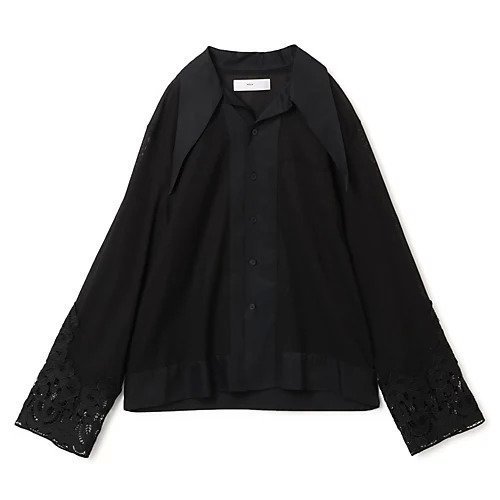 【トーガ プルラ/TOGA PULLA】のMesh lace shirt インテリア・キッズ・メンズ・レディースファッション・服の通販 founy(ファニー) https://founy.com/ ファッション Fashion レディースファッション WOMEN トップス・カットソー Tops/Tshirt シャツ/ブラウス Shirts/Blouses 2024年 2024 2024春夏・S/S Ss,Spring/Summer,2024 ケミカル Chemical フェミニン Feminine マニッシュ Mannish メッシュ Mesh メンズ Mens モチーフ Motif レース Race エレガント 上品 Elegant |ID: prp329100004553329 ipo3291000000032350372