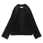 【トーガ プルラ/TOGA PULLA】のMesh lace shirt BLACK|ID: prp329100004553329 ipo3291000000032350373