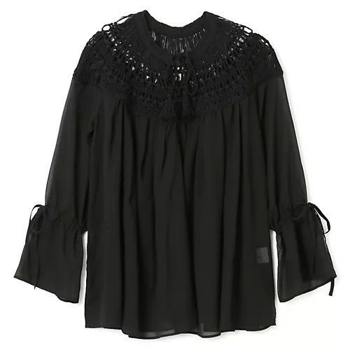 【エズミ/EZUMi】の【別注】クロシェブラウス インテリア・キッズ・メンズ・レディースファッション・服の通販 founy(ファニー) https://founy.com/ ファッション Fashion レディースファッション Ladies' Fashion Online トップス・カットソー Tops/Tshirt シャツ/ブラウス Shirts/Blouses カフス Cuffs サマー Summer モチーフ Motif ロング Long 別注 Special Order |ID: prp329100004553337 ipo3291000000032630943