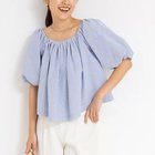 【ノーリーズソフィー/NOLLEY'S sophi】の【MARILYN MOON/マリリーンムーン】balloon 2way off-shoulder blouse ブルー系3|ID: prp329100004553343 ipo3291000000032183132