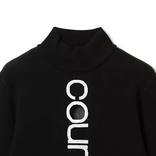 【クレージュ/COURREGES】のCOURREGES INTARSIA SWEATER 人気、トレンドファッション・服の通販 founy(ファニー) 　ファッション　Fashion　レディースファッション　WOMEN　トップス・カットソー　Tops/Tshirt　パーカ　Sweats　スウェット　Sweat　2023年　2023　2023-2024秋冬・A/W　Aw/Autumn/Winter//Fw/Fall-Winter/2023-2024　クラシカル　Classical　ハイネック　High Neck　洗える　Washable　other-3|ID: prp329100004553345 ipo3291000000032183142