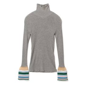 【トーガ/TOGA】のHigh gauge knit high neck 人気、トレンドファッション・服の通販 founy(ファニー) ファッション Fashion レディースファッション Fashion for Women トップス・カットソー Cut & Sew Tops ニット Knit Tops & Sweaters 2024年 2024 2024春夏・S/S Spring/Summer 2024 SS24 スウェット / スエット Sweatshirt, Sweatwear ストレッチ Stretch, Stretchy Fabric ハイネック High Neck, Mock Neck ベスト Vest, Waistcoat ボーダー Border, Stripe |ID:prp329100004553346