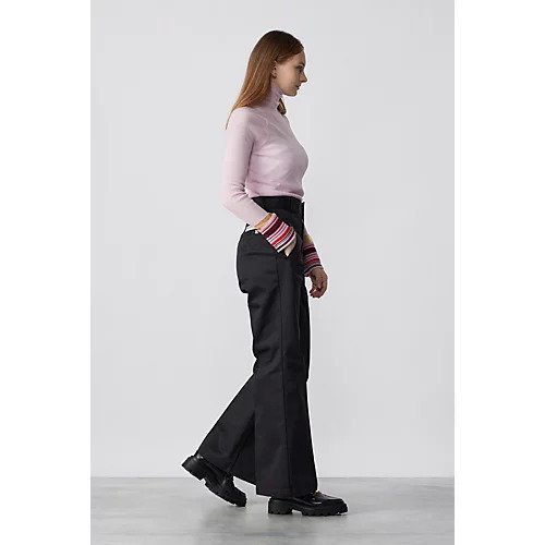 【トーガ/TOGA】のHigh gauge knit high neck 人気、トレンドファッション・服の通販 founy(ファニー) 　ファッション　Fashion　レディースファッション　Fashion for Women　トップス・カットソー　Cut & Sew Tops　ニット　Knit Tops & Sweaters　2024年　2024　2024春夏・S/S　Spring/Summer 2024 SS24　スウェット / スエット　Sweatshirt, Sweatwear　ストレッチ　Stretch, Stretchy Fabric　ハイネック　High Neck, Mock Neck　ベスト　Vest, Waistcoat　ボーダー　Border, Stripe　other-3|ID: prp329100004553346 ipo3291000000033512114