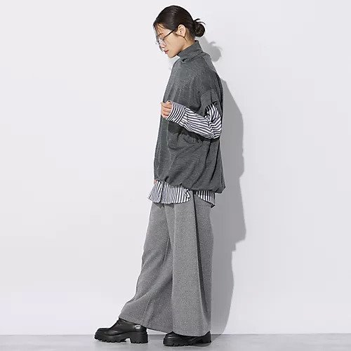 【コグ ザビッグスモーク/COGTHEBIGSMOKE】のKENNA FRENCH HIGH-NECK TOP 人気、トレンドファッション・服の通販 founy(ファニー) 　ファッション　Fashion　レディースファッション　WOMEN　ワンピース　Dress　アンサンブル　Ensemble　カッティング　Cutting　カーディガン　Cardigan　コンパクト　Compact　ストレッチ　Stretch　ハイネック　High Neck　フィット　Fit　other-3|ID: prp329100004553347 ipo3291000000032183152