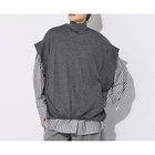 【コグ ザビッグスモーク/COGTHEBIGSMOKE】のKENNA FRENCH HIGH-NECK TOP チャコール|ID: prp329100004553347 ipo3291000000032350678