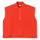 【ブラミンク/BLAMINK】のコットンミラノ14Gハーフジップニット RED|ID: prp329100004553352 ipo3291000000033512169