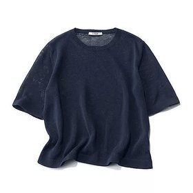 【スローン/SLOANE】 【Marisol別注】シアー 半袖クルーネック人気、トレンドファッション・服の通販 founy(ファニー) ファッション Fashion レディースファッション WOMEN トップス・カットソー Tops/Tshirt シアー Sheer シンプル Simple トレンド Trend フォルム Form 別注 Special Order 半袖 Short Sleeve 洗える Washable |ID:prp329100004553353