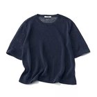 【スローン/SLOANE】の【Marisol別注】シアー 半袖クルーネック 人気、トレンドファッション・服の通販 founy(ファニー) ファッション Fashion レディースファッション WOMEN トップス・カットソー Tops/Tshirt シアー Sheer シンプル Simple トレンド Trend フォルム Form 別注 Special Order 半袖 Short Sleeve 洗える Washable thumbnail ブラックネイビー|ID: prp329100004553353 ipo3291000000032183182