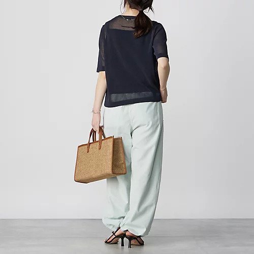 【スローン/SLOANE】の【Marisol別注】シアー 半袖クルーネック 人気、トレンドファッション・服の通販 founy(ファニー) 　ファッション　Fashion　レディースファッション　WOMEN　トップス・カットソー　Tops/Tshirt　シアー　Sheer　シンプル　Simple　トレンド　Trend　フォルム　Form　別注　Special Order　半袖　Short Sleeve　洗える　Washable　other-3|ID: prp329100004553353 ipo3291000000032183184