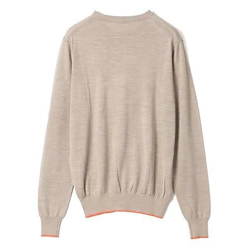 【スローン/SLOANE】の18Gシルク天竺 ポイントカラークルーニット 人気、トレンドファッション・服の通販 founy(ファニー) 　ファッション　Fashion　レディースファッション　WOMEN　トップス・カットソー　Tops/Tshirt　ニット　Knit Tops　シルク　Silk　ジャケット　Jacket　リュクス　Luxe　other-2|ID: prp329100004553354 ipo3291000000032183187