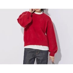 【ライテンダー/RYE TENDER】の【HPS別注】DELMAR SWEATER 人気、トレンドファッション・服の通販 founy(ファニー) ファッション Fashion レディースファッション WOMEN トップス・カットソー Tops/Tshirt パーカ Sweats スウェット Sweat カットソー Cut And Sew ストレッチ Stretch スペシャル Special スマート Smart テクスチャー Texture フェミニン Feminine フォックス Fox ベーシック Basic 別注 Special Order ホリデーシーズン Holiday |ID:prp329100004553355