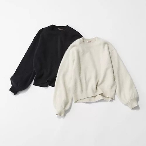 【ライテンダー/RYE TENDER】の【HPS別注】DELMAR SWEATER 人気、トレンドファッション・服の通販 founy(ファニー) 　ファッション　Fashion　レディースファッション　WOMEN　トップス・カットソー　Tops/Tshirt　パーカ　Sweats　スウェット　Sweat　カットソー　Cut And Sew　ストレッチ　Stretch　スペシャル　Special　スマート　Smart　テクスチャー　Texture　フェミニン　Feminine　フォックス　Fox　ベーシック　Basic　別注　Special Order　ホリデーシーズン　Holiday　other-2|ID: prp329100004553355 ipo3291000000032350865