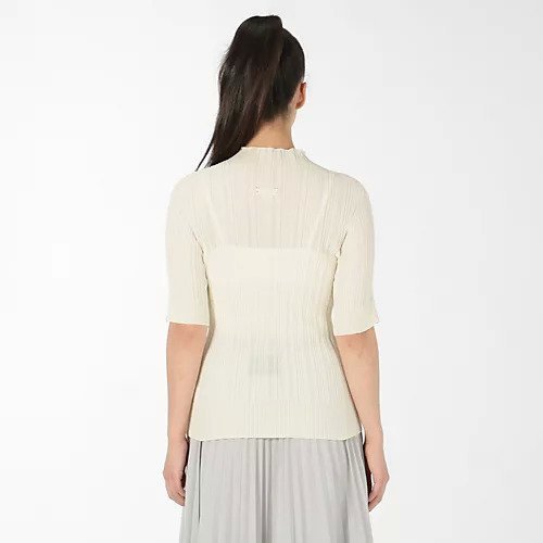 【アンフィル/unfil】のリブニット5分袖 人気、トレンドファッション・服の通販 founy(ファニー) 　ファッション　Fashion　レディースファッション　WOMEN　トップス・カットソー　Tops/Tshirt　ニット　Knit Tops　リブニット　Rib Knit　定番　Standard　other-2|ID: prp329100004553361 ipo3291000000032350623