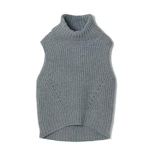 【エクラ/eclat】のノースリーブタートルニット 人気、トレンドファッション・服の通販 founy(ファニー) 　ファッション　Fashion　レディースファッション　Ladies' Fashion Online　トップス・カットソー　Tops/Tshirt　ニット　Knit Tops　キャミソール / ノースリーブ　No Sleeves　タートル　Turtle　ノースリーブ　No Sleeve　フォルム　Form　ベスト　Vest　別注　Special Order　A/W・秋冬　Aw・Autumn/Winter・Fw・Fall-Winter　 other-1|ID: prp329100004553362 ipo3291000000032631098