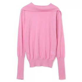【アキラナカ/AKIRANAKA】のEmma wrap collar knit PO 人気、トレンドファッション・服の通販 founy(ファニー) ファッション Fashion レディースファッション Fashion for Women トップス・カットソー Cut & Sew Tops ニット Knit Tops & Sweaters 2023年 2023 2023-2024秋冬・A/W Autumn/Winter 2023–24 AW23–24 フィット Fit, Slim Fit |ID:prp329100004553364