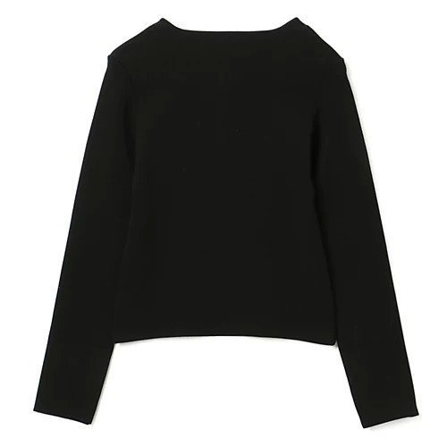 【クレージュ/COURREGES】のNECKLINE MILANO KNIT SWEATER 人気、トレンドファッション・服の通販 founy(ファニー) 　ファッション　Fashion　レディースファッション　Fashion for Women　トップス・カットソー　Cut & Sew Tops　ニット　Knit Tops & Sweaters　レディースパーカー・カジュアルフーディー　Casual Hoodies & Sweatshirts　スウェット・クルーネックトップス　Sweatshirts & Crewnecks / Relaxed Fit Sweat Tops　2023年　2023　2023-2024秋冬・A/W　Autumn/Winter 2023–24 AW23–24　クラシカル　Classical, Vintage-Inspired　スクエア　Square, Square Shape　ミラノ　Milano Style, Italian-Inspired　洗える　Machine Washable　other-2|ID: prp329100004553365 ipo3291000000033327880